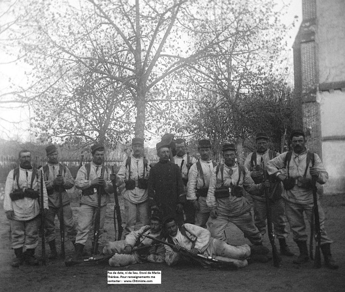 8.jpg - Photo 08 : Il s'agit de soldats du 102e régiment d'infanterie. Joseph RAIDL y était pour son service militaire en 1903-1904, puis pour deux périodes d'exercices en 1908 et 1911