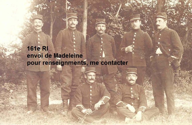 regiment161 15.jpg - Photo N° 15 : Sous-officiers du 161e régiment d'infanterie.