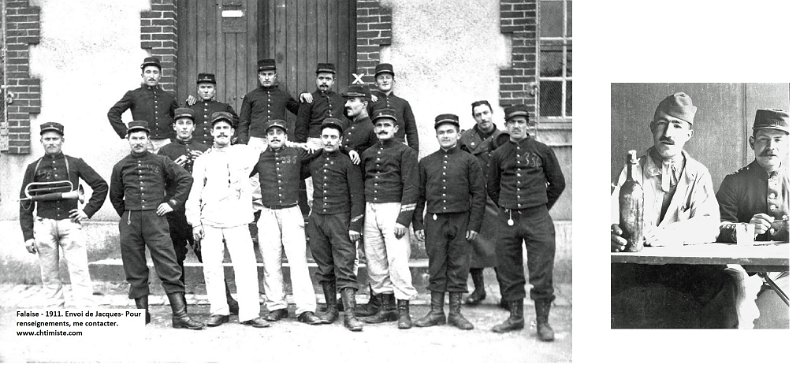 regiment5 31.jpg - Photo N° 31 : GEORGES HENRI MARIE BRUNEAU de MIRÉ  (1890-1965) - Il fut un des premiers grands collectionneurs d’art premier et était le cousin du peintre Roger de la Fresnaye. Il fit son service militaire au 5e régiment d’infanterie de 1911 à 1913. Il commença la guerre dans ce même régiment où se retrouvèrent en 1914 son cousin Roger de la Fresnaye et Drieu la Rochelle. Il terminera la guerre au premier groupe d’aviation.