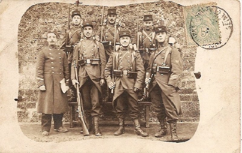 regiment76 13.jpg - Photo N° 13 : Pas de date, ni de lieu. Envoi de Marie-Camilla IRSID