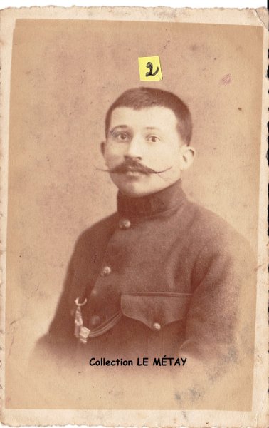 Jean QUIGNARD.jpg - Jean QUIGNARD, 71e RI, fait prisonnier le 4 octobre 1914 à Neuville-Vitasse (62)