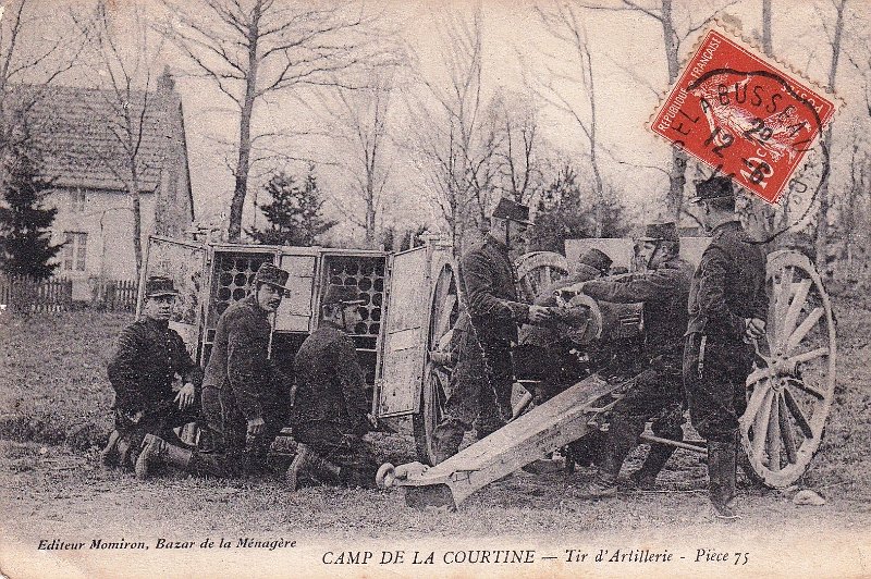 12 06 1914a.jpg - 5 recto : Camp de la Courtine - Juin 1914